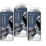 3er-Set Effektives Druckgas-Spray, Druckluftspray, Air Duster, 400 ml, für di...