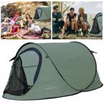 Komfortables Automatik-Kuppelzelt: Wurfzelt-Genie - grün, 1-2 Personen, 1,3 k...