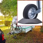 Stützrad Unterlegkeil