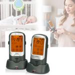 Outdoor Babyphone bis zu 1.000 Metern Reichweite, Gegensprechfunktion, Einste...