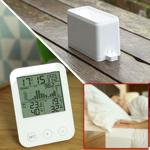 Wetterstation mit kabellosem Aussensensor – Misst Temperatur, Niederschlag & ...