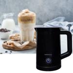 Milchaufschäumer, schwarz, 150 ml/300 ml, Aufschäumen und/oder Erhitzen