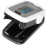 Finger-Pulsoximeter: Misst Herzfrequenz & Sauerstoffsättigung (SpO2) - Mit Al...