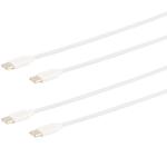 2er-Set Schnellladekabel USB-C auf USB-C - Superschnelles Laden 60W Power Del...