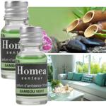 2er-Set Duftöl Bambus Grün - Sanfter Raumduft für Wellnessoase Zuhause - 10ml...