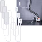 3er-Set WLAN-Wassersensor mit externem Sensor, weiss, Wassermelder für Tuya o...