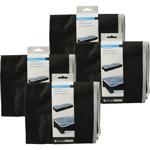 4er-Set Unterbettkommode mit Sichtfenster & Handgriff – extra Stauraum für Be...