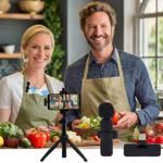 Kabelloses Mini-Mikrofon - Kristallklare Audio für professionelle Aufnahmen, ...