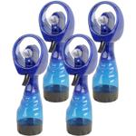 4er-Set Hand-Sprühventilator mit 300ml Wassertank – Batteriebetrieb, kühlende...