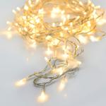 LED Lichterkette 3,6m - 8 Leuchtmodi & Timer - Batteriebetrieben, IP44 warm-w...