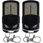2er-Set Programmierbarer 2-Kanal Funk-Handsender (433,92MHz): Universal-Fernb...