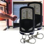 2er-Set 4-Kanal Funk Fernsteuerung, 433.92MHz, Universal Handsender - Mit Bat...