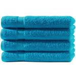 4er-Set Badetücher luxuriöse Baumwolle - 100x150 cm kuschelweich saugstark sc...