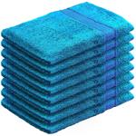 8er-Set Waschhandschuhe aus 100% Baumwolle, Frottee-Waschlappen - sehr saugst...