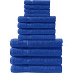 Handtuchset 12-teilig - Royal 4 Gäste-, 4 Hand- & 4 Badetücher - 100% Baumwol...