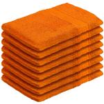 8er-Set Waschhandschuhe Frottee - 100% Baumwolle, flauschig & saugstark, 21x1...