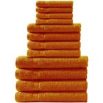 Handtuchset 12-teilig - 4 Gäste-, 4 Hand-, 4 Duschtücher - 100% Baumwolle, te...