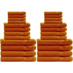 24-teiliges Handtuchset - 8 Gäste-, 8 Hand-, 8 Duschtücher - 100% Baumwolle l...