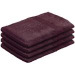 4er-Set Waschhandschuhe aus 100% Baumwolle Frottee - Saugstark, weich & strap...