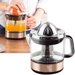 Elektrische Zitruspresse roségold - 40W, 700ml Fassungsvermögen, 2 Drehrichtu...