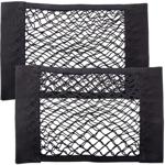 2er-Set Kofferraum-Gepäcknetz - Elastisch, 40x25 cm, robustes Nylon - Einfach...
