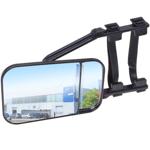 Wohnwagen- & Anhängerspiegel für KFZ - rechts/links, schwarz, ABS, Konvex/Fla...