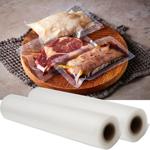 2 Profi Vakuumier-Folienschläuche, 28 x 500 cm, Profi Qualität, für Balken-Va...