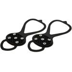 Schuh Spikes zum Überziehen (schwarz) - Universalgrösse, Gummi + Metall - Rut...