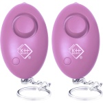 2er-Set Personenalarm - 120dB laut mit LED-Licht & Taschenlampe - Ideal für S...