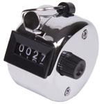 Präziser Metall-Handzähler mit 4 Ziffern – Langlebiger, robuster, mechanische...