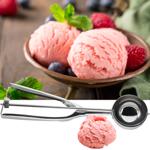 Eisportionierer Edelstahl 5,5cm - Perfekt für runde Glacé Kugeln, Sorbets & D...