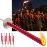 Wachsfackeln 10er-Set - Gartenfest Hochzeit Nachtwanderung Camping Dekoration...