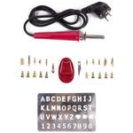 Gravier- & Brandmalgerät für Holz, Leder & Kork–26-teiliges Set mit verschied...