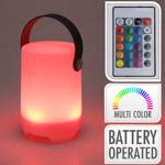 Akku Tischlampe mit 4 Lichtmodi - 16 RGB-Farben & weisses Licht - IP44 Schutz...