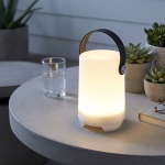 Akku Tischlampe mit 4 Lichtmodi - 16 RGB-Farben & weisses Licht - IP44 Schutz...