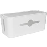 Kabelbox - Ordnung für Schreibtisch & Wohnzimmer - Platz für Steckdosenleiste...