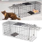 Robuste Marder Lebendfalle (66x26x23cm) aus Metall – Mit Tragegriff & Beisssc...