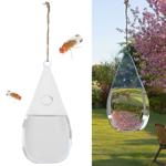 Insektenabwehr Glas in Tropfenform - Humaner Schutz vor Fliegen & Wespen ohne...