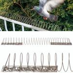 Taubenabwehr Spirale (Edelstahl, 2,4-5 Meter): Vogelschutz - Einfache Montage...