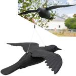 Vogelabwehr Falke - Realistische Vogelscheuche für Garten, Beete & Balkon - E...
