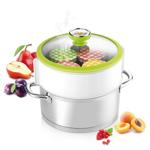 Robustes Einkoch-Set mit Thermometer, für 24cm Töpfe – 3 Jahre Hersteller-Gar...