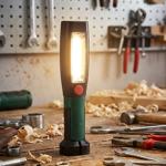 2in1 LED Arbeitslampe - Mobile Lichtquelle für Haushalt, Garten, Auto - Magne...