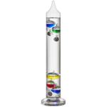 Galileo Thermometer Flüssigkeitsthermometer aus Glas - Präzise Temperaturanze...