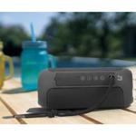 Bluetooth Lautsprecher schwarz - Tragbarer Speaker mit Mikrofon & FM-Radio - ...