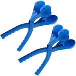 2er-Set Doppel-Schneeballformer - kreiert 2 perfekte Schneebälle gleichzeitig...