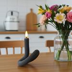 Flexible LED-Kerze biegsam – Echter Flackereffekt wie Wachskerze & warmweiss ...