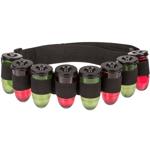 Shotgürtel inkl. 8 Shotgläser - Patronen-Design - grössenverstellbar, robust,...