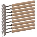 9er-Set Teleskop-Rückenkratzer mit Holz-Griff - Mühelose Erreichbarkeit schwe...