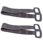 2er-Set Wellness Rückenbürste mit 2 Griffen, grau, wohltuende Massage & sanft...