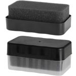 Doppelpack Schuhpflege-Schwämme, 2 Stück, effektive Reinigung und Pflege, für...